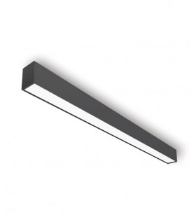 LED LINEAR FIXTURE SURFACE MOUNTED PROFILED-SL1 53x83x590mm 20W 3000K (WARM WHITE) 2000Lm BLACK 2427700 VITO