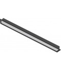 LED RECESSED LINEAR FIXTURE RECESSED MOUNTED PROFILED-RL1 65x45x590mm 20W 3000K (WARM WHITE) 2000Lm BLACK 2428300 VITO