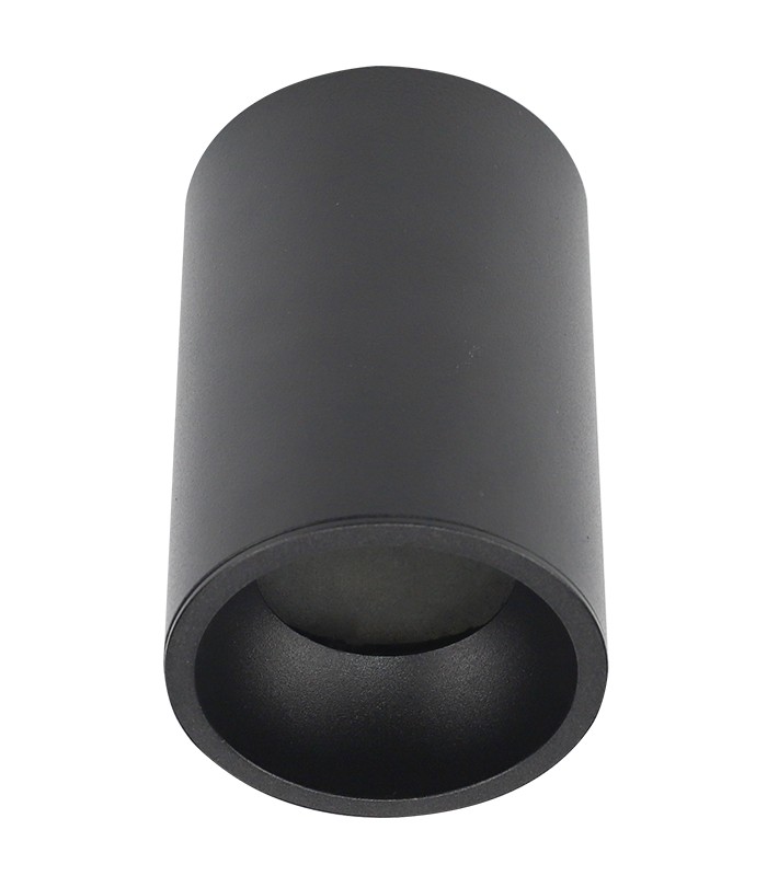 SPOT LIGHT FIXTURE SURFACE MOUNTED HOLA GU10 Ø106X70 BLACK 2102840 VITO