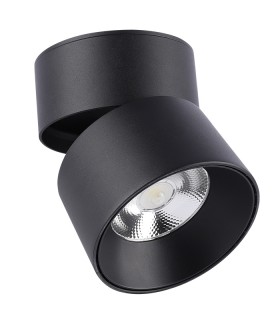 SPOT LIGHT FIXTURE SURFACE MOUNTED LAZY-20 20W 1880Lm COB 3000K  Ø93X110  BLACK 2102900 VITO