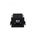 SPOT LIGHT FIXTURE RECESSED ICECUBE-2 2W 188Lm 3000K (WARM WHITE) 45x45mm BLACK 2102940 VITO
