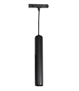 LED MAGNETIC TRACK LIGHT PENDANT MAGNA-H S5 12W 984Lm 4000K (NATURAL WHITE) 24° 40x300mm 48V BLACK 2102231 VITO