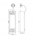 EMERGENCY LED KIT  3-50W  3.7V 2200mAh 18650 LI-ION 6200150 VITO