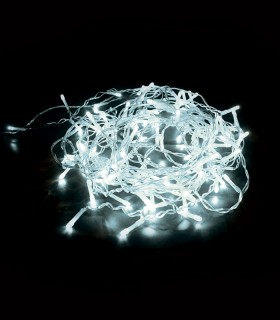 CHRISTMAS LIGHTING NATALE-1 ICICLE 160LED 6400K 3Mx60CM 31V IP44 TRANSPARENT 5620230 VITO