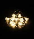 CHRISTMAS LIGHTING NATALE-16 SMALLBELL 10LED 2700K 1M 2xAA IP20 TRANSPARENT 5620710 VITO