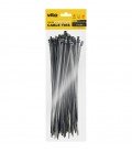 PLASTIC CABLE TIE 3.6X250 BLACK 100PCS 7100520 VITO