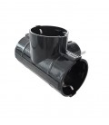 TRIPPLE SOCKET TRIPLO 16A 3680W BLACK EARTH-LINE SHUTTER 8002541 VITO