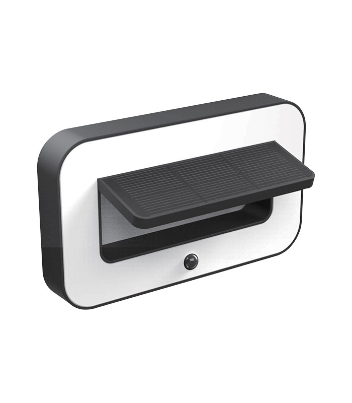 SOLAR LED WALLLIGHT SOLARIS-S 5W 4000K 500lm 18650 Li-Ion 3.7V 2000mA IP54 3401190 VITO