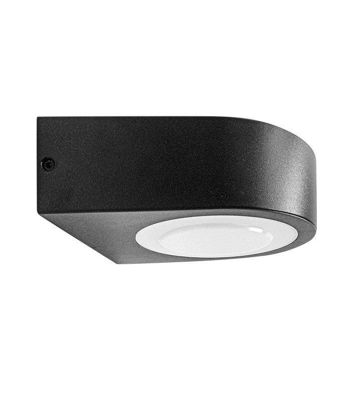 LED WALL LIGHT ARCOS 15W 5xCCT (3000K/4000K/6500K/3000K+6500K/6500K+3000K) 1350Lm IP65 20*7CM BLACK 3401160 VITO