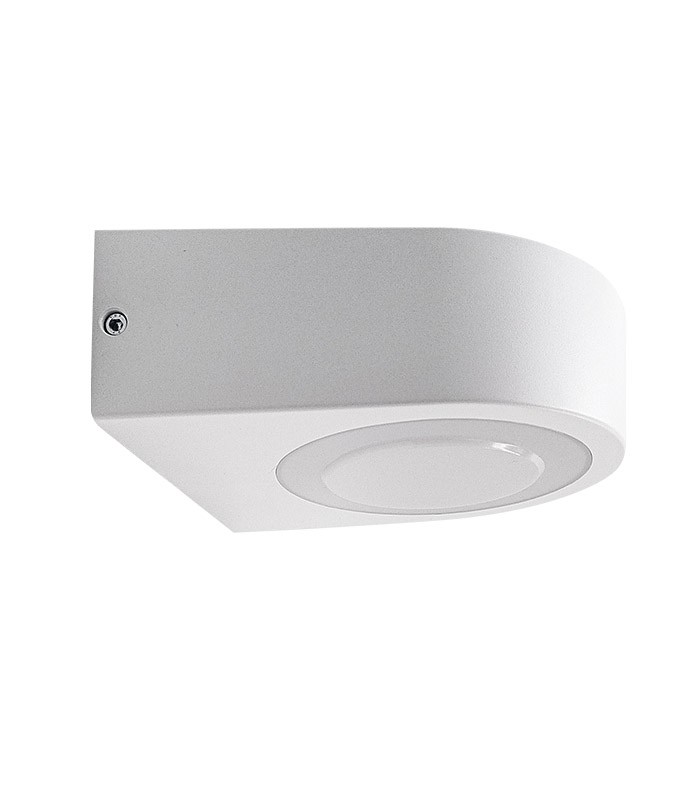 LED WALL LIGHT ARCOS 15W 5xCCT (3000K/4000K/6500K/3000K+6500K/6500K+3000K) 1350Lm IP65 20*7CM WHITE 3401170 VITO