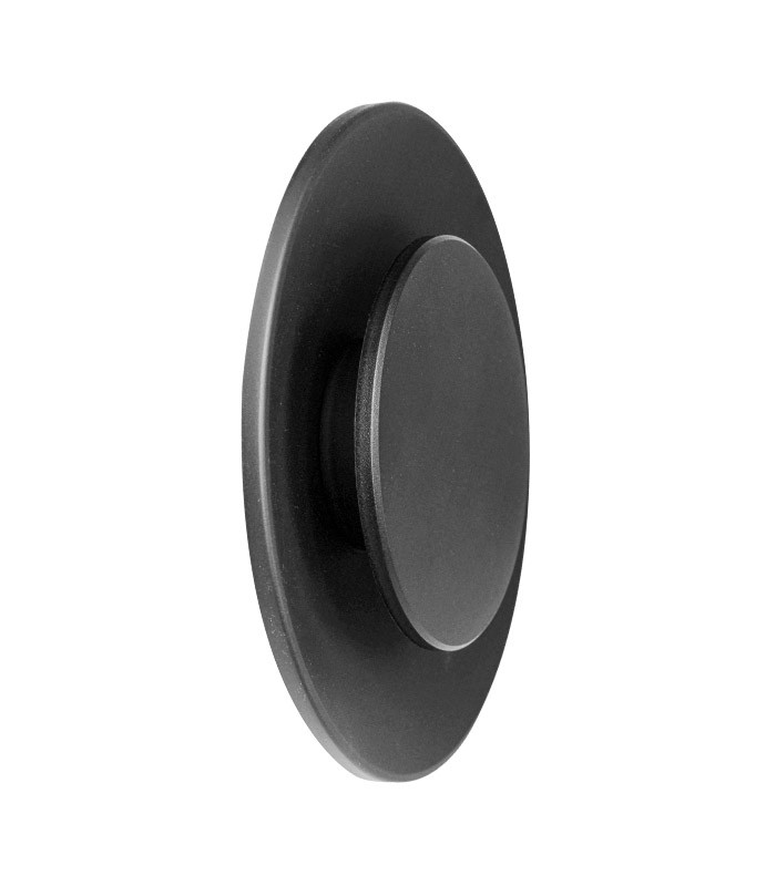 LED WALL LIGHT PUNTO-S 9W 3xCCT (3000K/4200K/6500K) 1080Lm IP65 24*5CM BLACK 3401140 VITO
