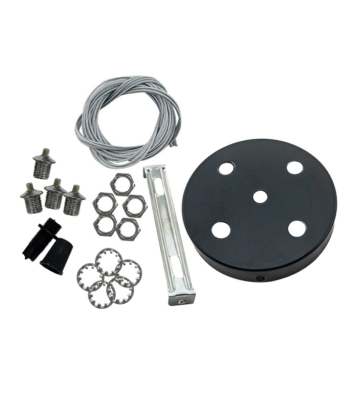 HANGING SET HSR 4*1.5M ROUND BLACK 2026412 VITO