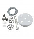 HANGING SET HSR 4*1.5M ROUND WHITE 2026413 VITO