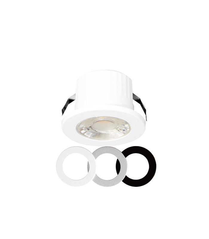 MINI LED SPOT TRIPLET 4W 3xCCT (3000K/4200K/6500K) 270Lm 38⁰ Φ35MM-CUT WHITE 2027680 VITO