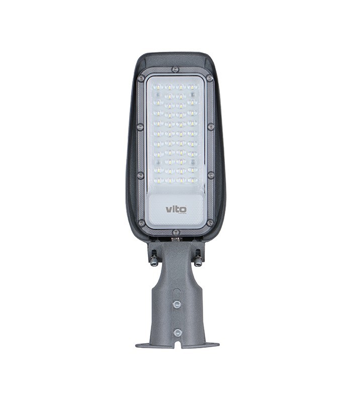 LED STREET LAMP TIGER 30W 6500K 3600lm 70°x135° IP65 IK08 4kV BLACK 3104410 VITO