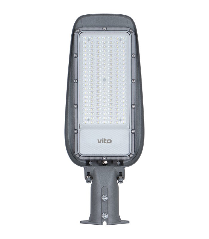 LED STREET LAMP TIGER 100W 6500K 12000lm 70°x135° IP65 IK08 10kV BLACK 3104450 VITO