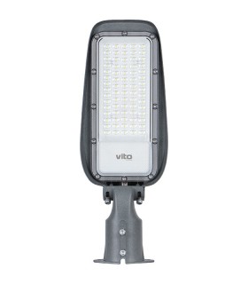 LED STREET LAMP TIGER 50W 6500K 6000lm 70°x135° IP65 IK08 4kV BLACK 3104430 VITO