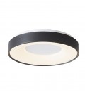 LED CEILING LAMP DESITA R25 Ø385xH80 25W 3xCCT (3000K/4000K/6500K) 2125Lm MAT BLACK 2027920 VITO
