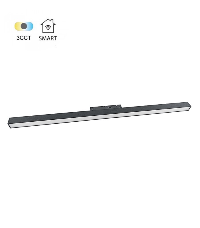 MAGNETIC LED TRACK LAMP MAGNA-H S4 20W 3CCT (3000K/4000K/6000K) 1600Lm 120° 60CM 48V 2102033 VITO