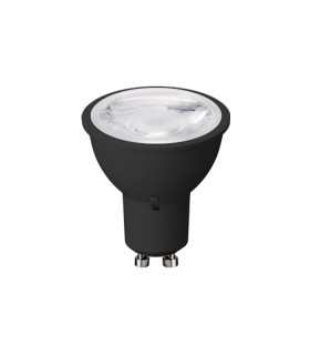 LED BULB ADVANCE-PRO PAR16 GU10 6W 3CCT (2700K/4000K/6400K) 660Lm 38° BLACK 1519930 VITO