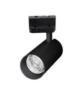 TRIPHASE TRACKLIGHT TRILINO-20 20W COB 3CCT (3000K/4000K/6000K) 2300Lm Φ63X132 BLACK  2103290 VITO