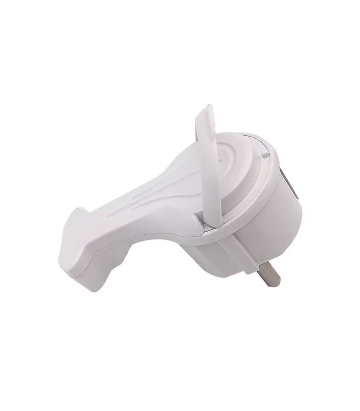 PLUG WITH HANDLE SLIMMY 16A 250V WHITE EARTH FLAT SCHUKO 8002900 VITO