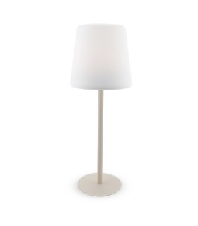 RECHARGEABLE TABLE LAMP HELIOS 2W 3CCT+RGB WHITE STEPLESS DIM FLAME EFFECT 5V-USB LI-ION IP44   5301860 VITO