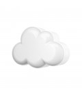 MINI LED NIGHT LAMP CLOUD 0.5W 2700K WHITE 220V EU.PLUG LIGHT SENSOR 5200700 VITO