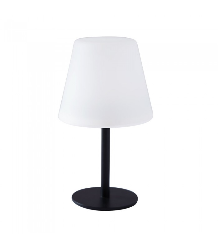 RECHARGEABLE TABLE LAMP SOL 2W 2700K+RGB BLACK+WHITE STEPLESS DIM FLAME-EFFECT 5V-USB LI-ION IP44 5301910 VITO