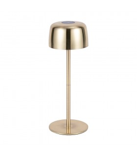 RECHARGEABLE TABLE LAMP ZENIT 3W 3000K GOLD 3xDIM 5V-USB LI-ION IP44   5301870 VITO