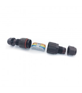 PLASTIC WATERPROOF CABLE CONNECTOR LINKJOINT 3 0,08-4,0 mm2 1 PCS IP68 7200340 VITO