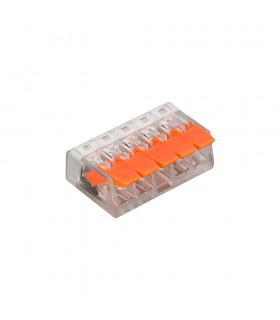 PLASTIC TERMINAL BLOCK LOCKY 5 5PCS-BAG  7200320 VITO