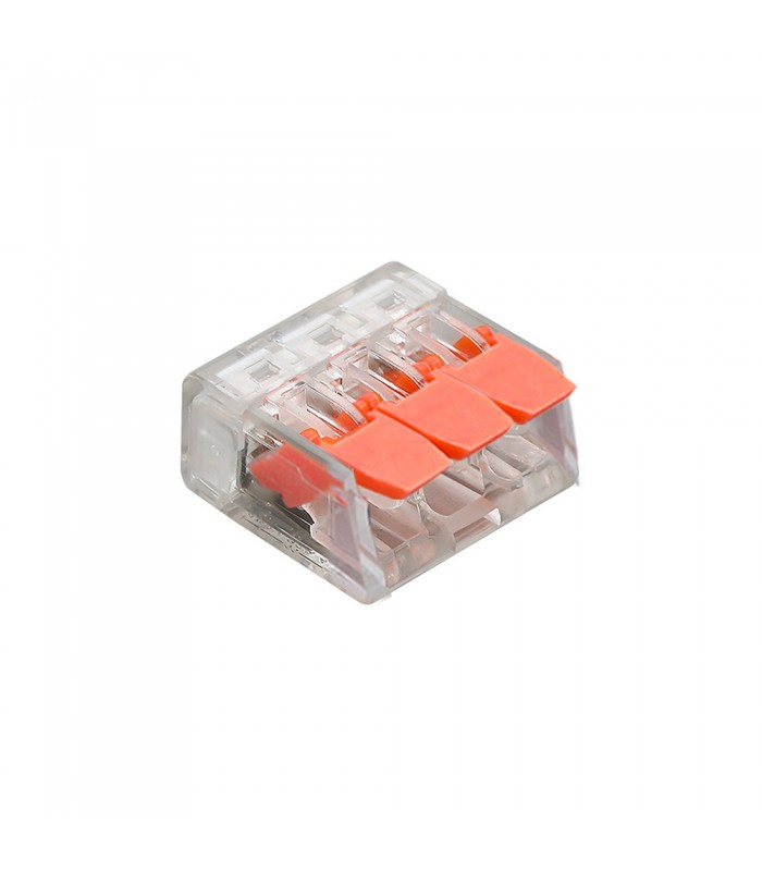 PLASTIC TERMINAL BLOCK LOCKY 3 100PCS-BAG  7200311 VITO