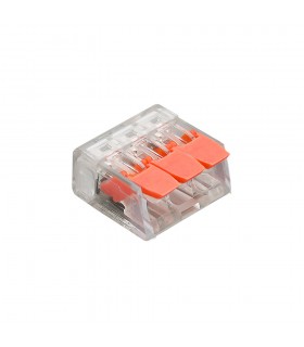 PLASTIC TERMINAL BLOCK LOCKY 3 100PCS-BAG  7200311 VITO