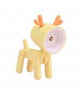 MINI LED NIGHT LAMP DEER YELLOW 0,5W 3000K 25Lm TOUCH CONTROL LR41 BATTERY 5200750 VITO