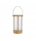 MINI LED NIGHT LAMP BARREL WOOD 3W 3000K 150Lm TOUCH CONTROL IP65 14500 Li BATTERY 5200860 VITO