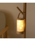 MINI LED NIGHT LAMP BARREL WOOD 3W 3000K 150Lm TOUCH CONTROL IP65 14500 Li BATTERY 5200860 VITO