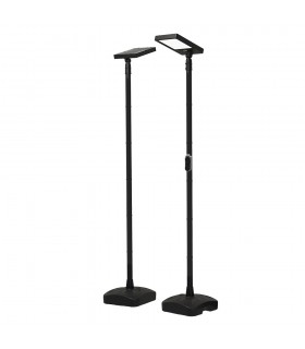 SOLAR STREET LIGHT JOY 200W 3CCT 3CCT(3000K/4000K/6500K) 2800Lm IP65 2xBASE 2.5M-POLE SENSOR REMOTE BT-SPEAKER 3210370 VITO