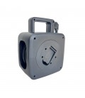 CABLE REEL 15М х 3G1.5 HANDY-2 4xSCHUKO SHUTTER THERMAL CUT-OUT IP20 PLASTIC 8008240 VITO
