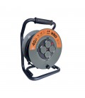 CABLE REEL 40М х 3G1.5 MILITA-2 4xSCHUKO THERMAL CUT-OUT IP44 PLASTIC 8008260 VITO