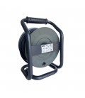 CABLE REEL 25М х 3G1.5 MILITA-2 4xSCHUKO THERMAL CUT-OUT IP44 PLASTIC 8008270 VITO