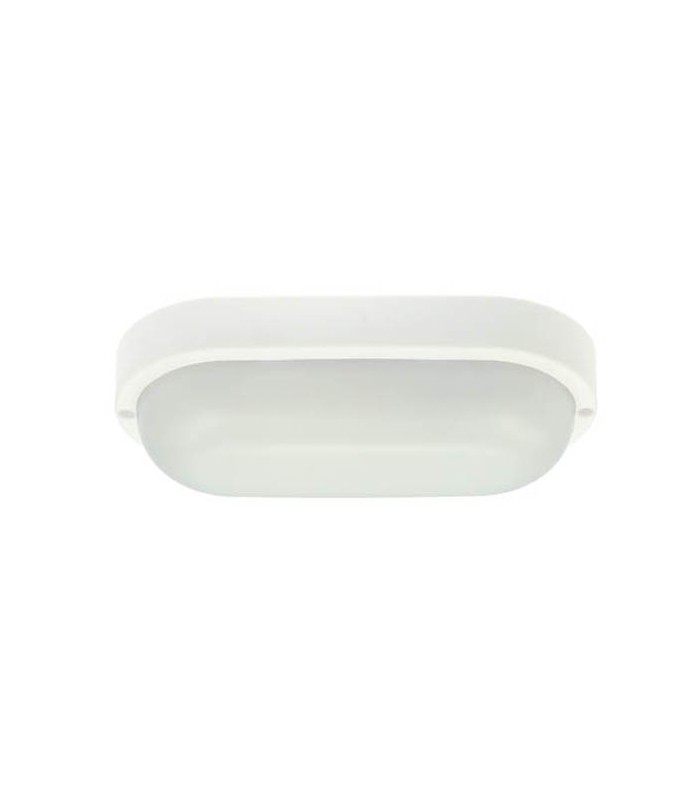 LUZ-BO LED BULKHEAD 12W 4000K IP65 4000K (NATURAL WHITE) 205x105x54mm WHITE 3400850 VITO