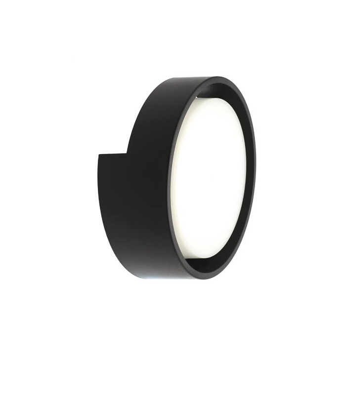 LED ВЪНШЕН АПЛИК ORI-W1 12W 1020Lm 4000K (НЕУТРАЛНА СВЕТЛИНА) IP65 Φ170x68mm ЧЕРЕН ЦВЯТ 2025600 VITO