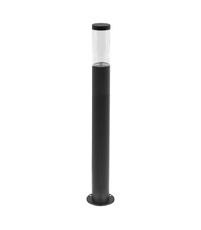 ГРАДИНСКО КОЛЧЕ RIGA-B90 1xGU10 IP44 Φ98xΦ60x900mm ЧЕРЕН ЦВЯТ 3241430 VITO