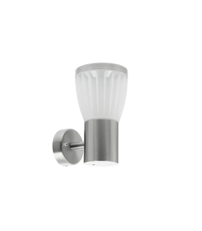 ФАСАДЕН АПЛИК MURCIA-W1 1xE27 IP44 Φ120x230x155mm INOX 3241470 VITO