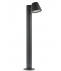 LED ГРАДНИСКО ОСВЕТИТЕЛНО ТЯЛО GENT-B70 1xGU10 IP44 Φ115x108x150X700mm ЦВЯТ АНТРАЦИТ 3241510 VITO