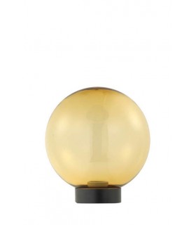 OUTDOOR GARDEN LIGHT WITH BASE GARDENIA-35 E27 IP44 Φ200x260mm PMMA GOLD 3240300 VITO