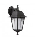 ФАСАДЕН ФЕНЕР  BERGAMO-W E27 ЧЕРЕН ЦВЯТ IP44 ПЛАСТМАСОВ 200x340mm ЧЕРЕН ЦВЯТ 3241880 VITO