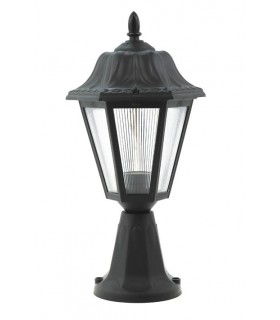 ГРАДИНСКИ ФЕНЕР VERONA-45 E27 ЧЕРЕН ЦВЯТ IP44  ПЛАСТМАСОВ Φ240x450mm ЧЕРЕН ЦВЯТ 3242060 VITO