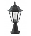 ГРАДИНСКИ ФЕНЕР VERONA-45 E27 ЧЕРЕН ЦВЯТ IP44  ПЛАСТМАСОВ Φ240x450mm ЧЕРЕН ЦВЯТ 3242060 VITO